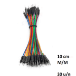 Cables Dupont para Protoboard M/M 30 Unidades