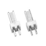 Conector Polarizado Macho 2 Terminales Rectos 2,54mm