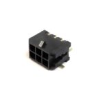 Conector Micro-FIT Hembra 6 pines 90° SMD