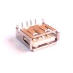 Conector USB Hembra Tipo A con Pines 90°