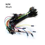 Cables Dupont para Protoboard M/M 70 Unidades