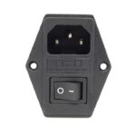 Enchufe Macho con Interruptor y Portafusible
