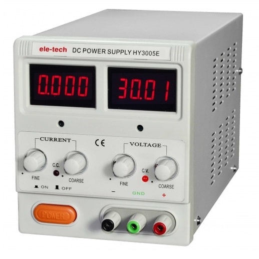 Fuente de Poder Regulable 0 a 30V/5Amp | MCI Electronics.cl
