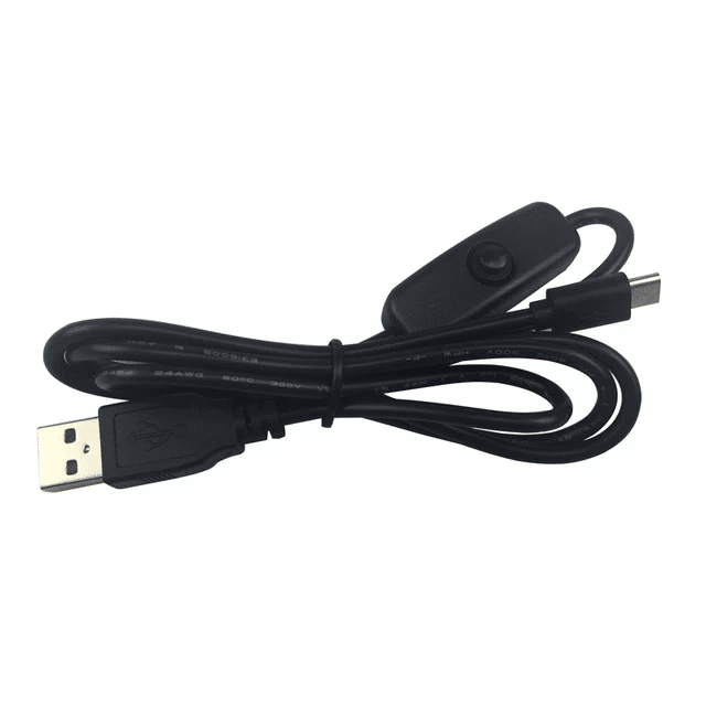 Cable micro USB con interruptor
