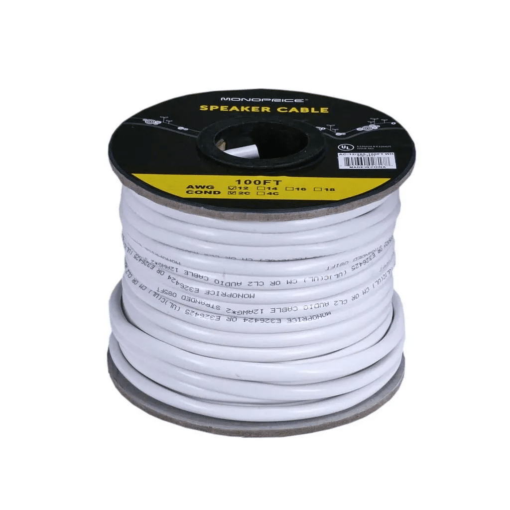 Cable para Altavoces de 2 Conductores 12AWG 30Mts