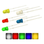 Kit 50 Diodos Leds de 5mm Ultrabrillantes