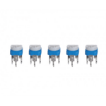 Pack 5 Unidades de Potenciómetros Trimmer 1 KOhm RM065-102