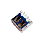 Pack de 100 Conectores USB Hembra Tipo A con Pines 90°