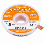 Malla Para Desoldar Cobre Trenzado 1,5 mm y 1.5m Largo