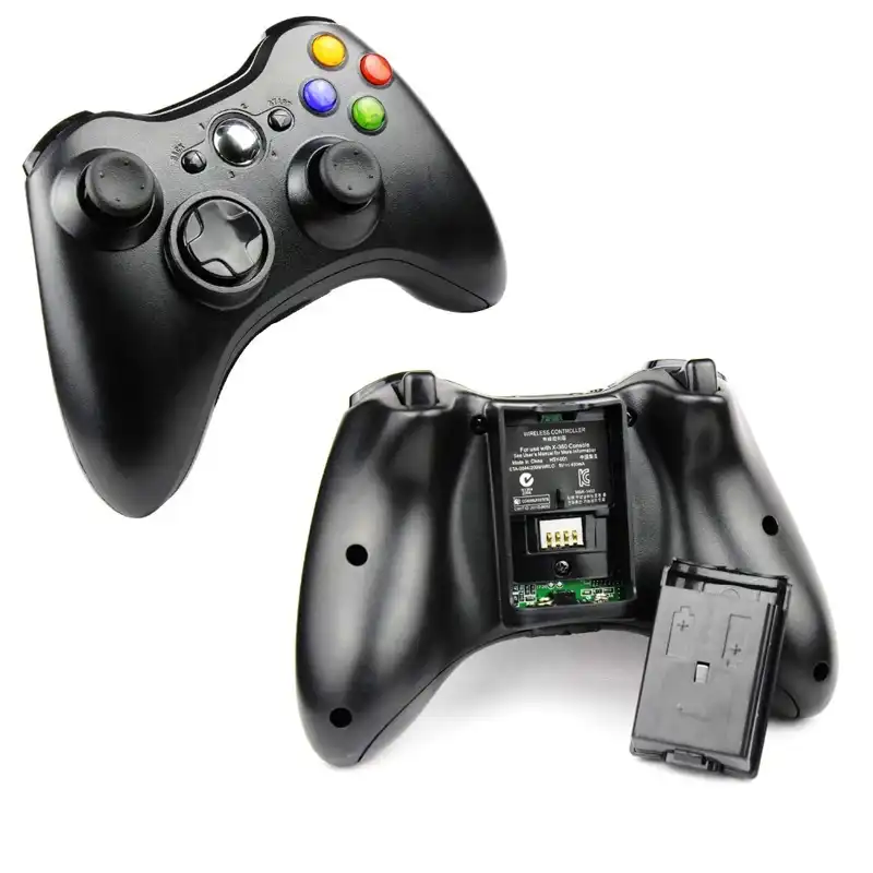 1 - Controlador inalámbrico Xbox 360(R) B4F00014, tecnología inalámbrica de  2.4 GHz con rango de 30 pies, se pueden utilizar hasta 4 controladores