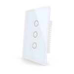 Interruptor Wifi de pared sin Neutro de 3 Canales  - Sonoff Compatible