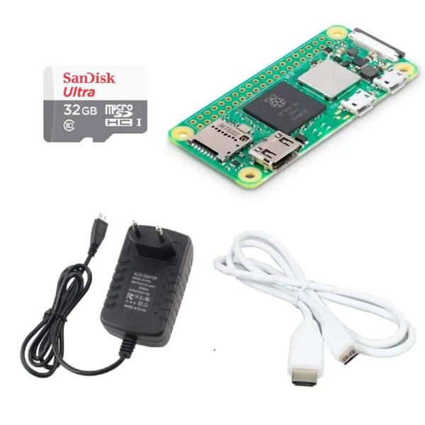 Kit Raspberry Pi Zero 2 W con accesorios