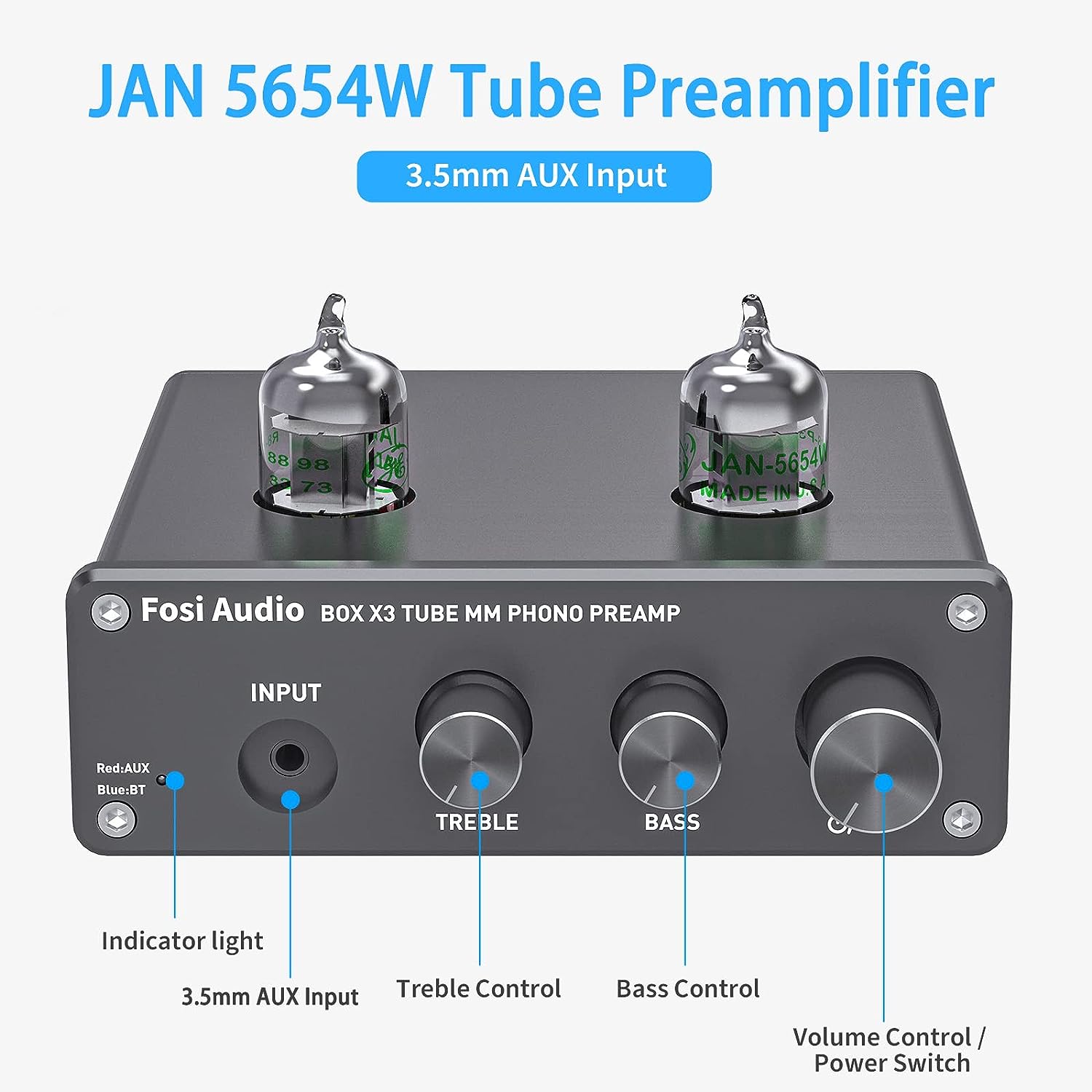 Amplificador De Sonido - Fosi Audio BT30D, Clase D