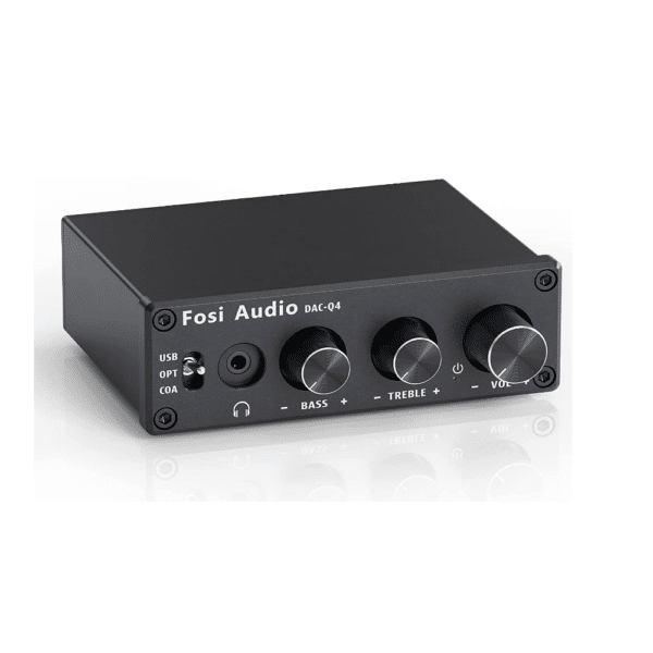 Amplificador de tubo para Audifonos y Parlante Fosi Audio T20 + Parlantes Pasivos  Hi-Fi Edifier P12 20W - Audiostore