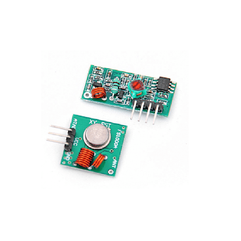 solamente distorsionar alquiler Kit RF 433 Mhz - Transmisor y Receptor | MCI Electronics.cl
