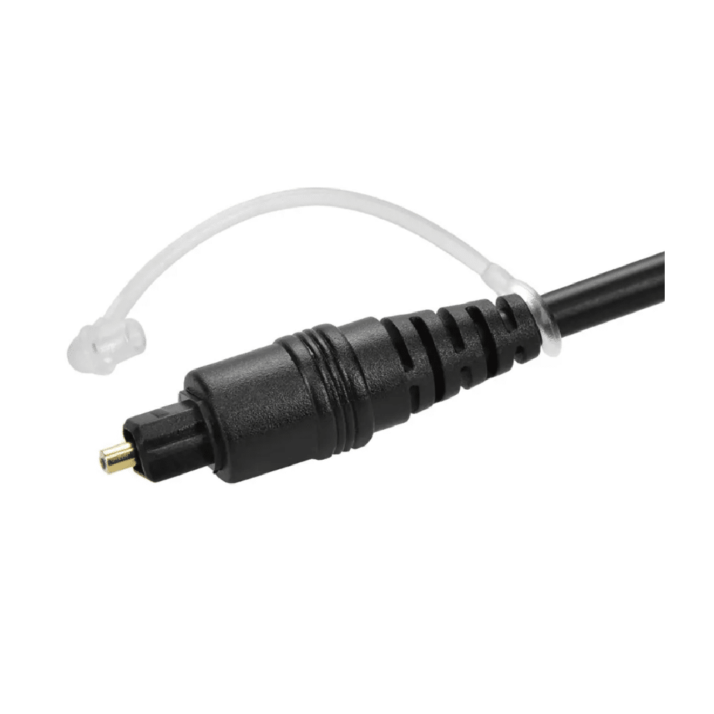 Cable Optico Audio Digital Fibra Toslink Plug A Plug 1 Metro