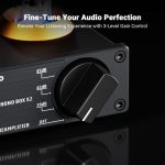 Preamplificador A Tubo MM Phono HiFi para Tornamesas - Fosi Audio Box X2 - Imagen 4