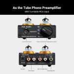 Preamplificador A Tubo MM Phono HiFi para Tornamesas - Fosi Audio Box X2 - Imagen 2
