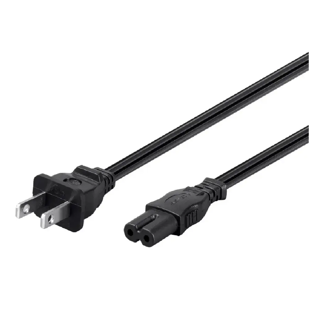 Cable de Alimentación Tipo 8 de 10A 125V Enchufe Americano - Monoprice -  MCI Electronics
