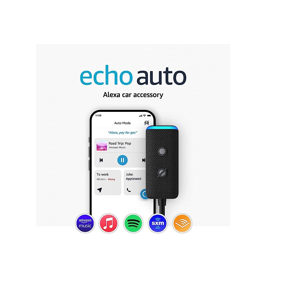 Echo Auto 2da generacion - Modelo 2022 - Alexa en tu Vehiculo - MCI  Electronics
