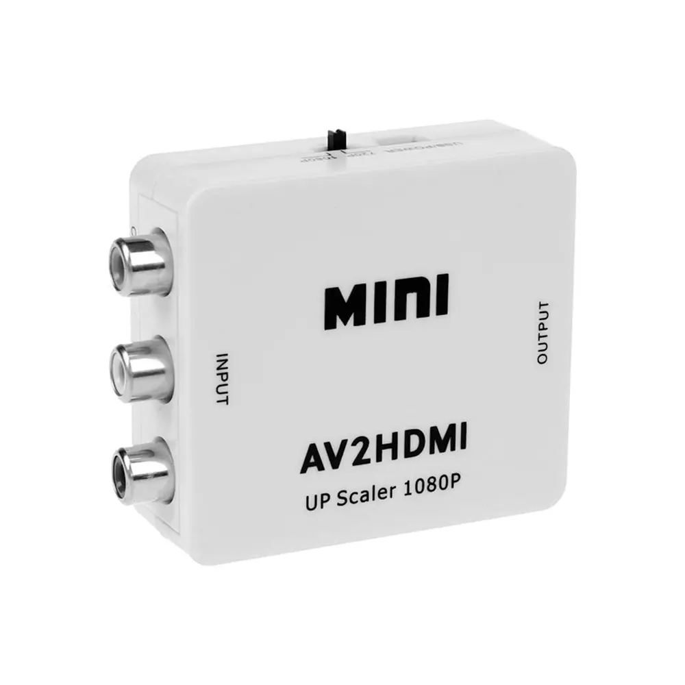 Adaptador Conversor AV RCA Análogo a HDMI Digital - MCI Electronics