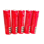 Pack de 5 Baterias Recargables Modelo 18650