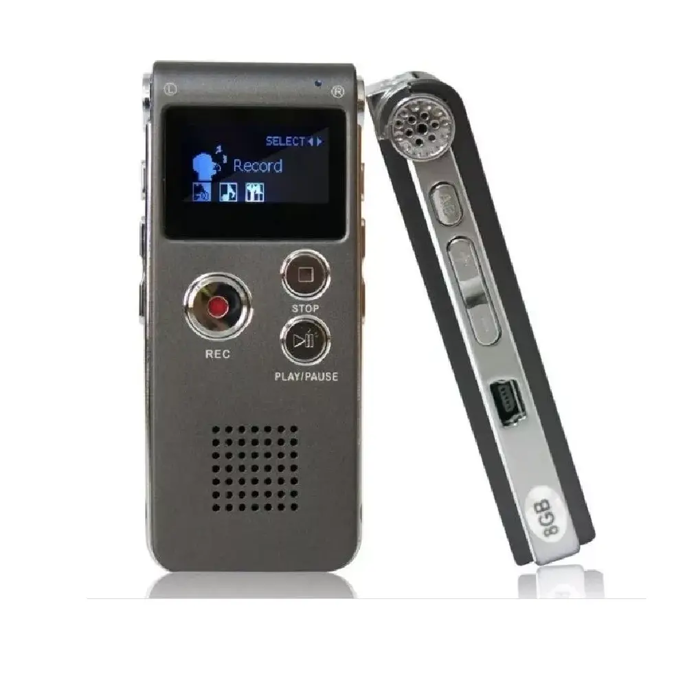 Mini grabadora de voz pequeño de 8 GB profesional – Los mejores