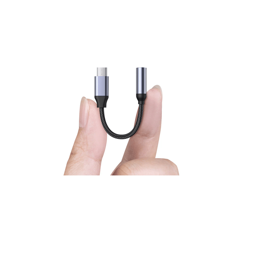Adaptador USB-C Phone Adaptador Auxiliar de 3.5 mm Para Audio ó Audifono  Hembr 