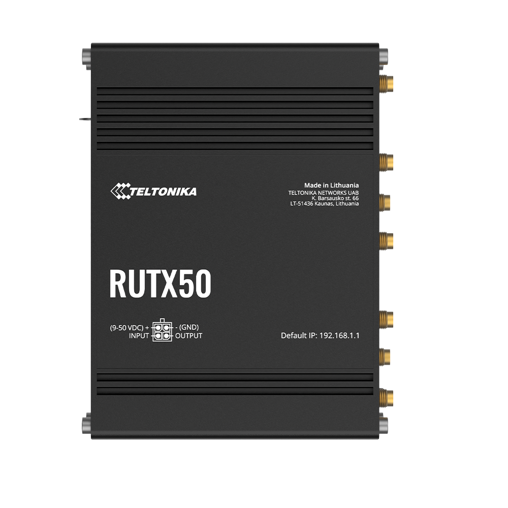 X50 1 Router Industrial 5G Dual SIM Teltonika RUTX50 con Failover - Imagen 1