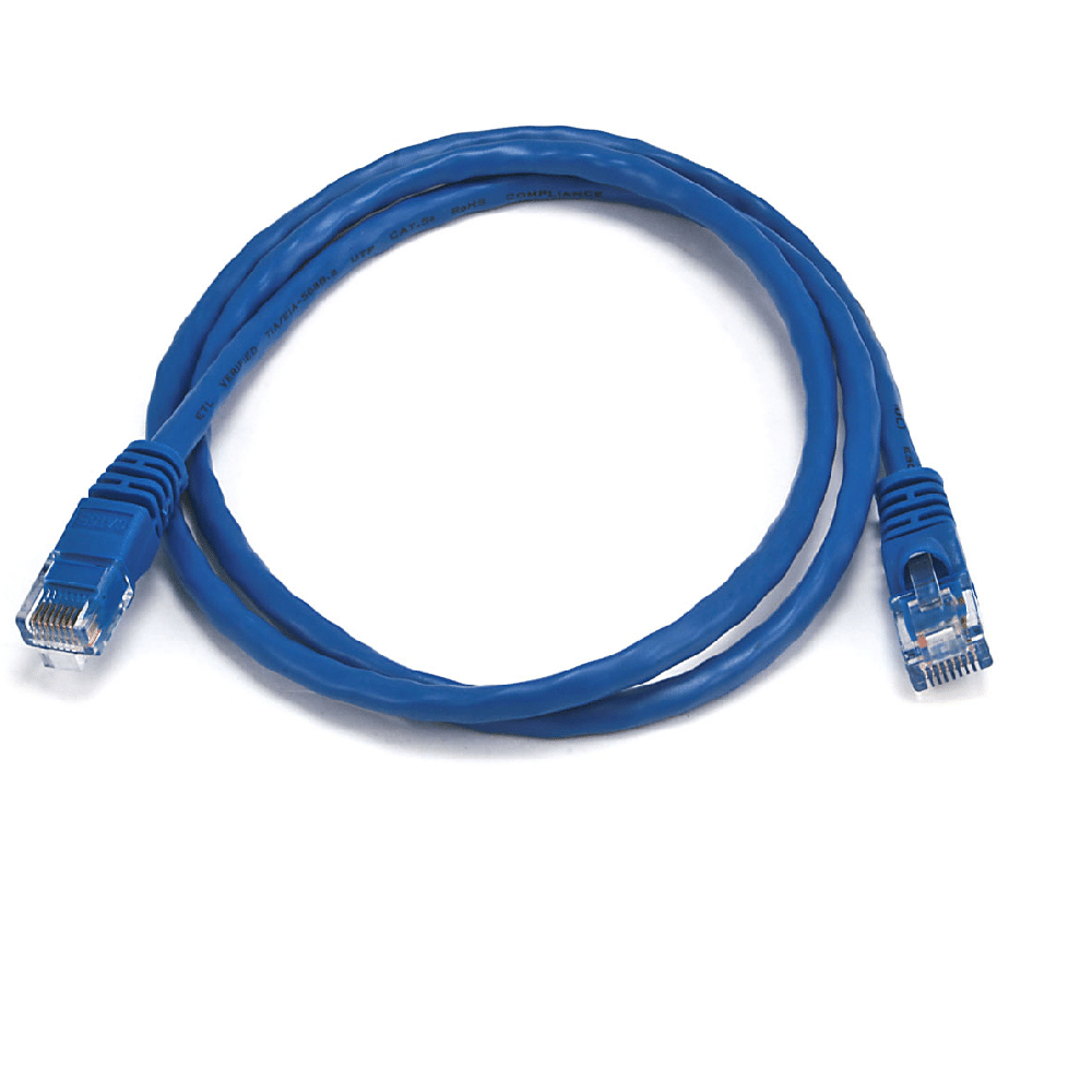 Cable Ethernet UTP CAT 5e, de 90 cm, azul