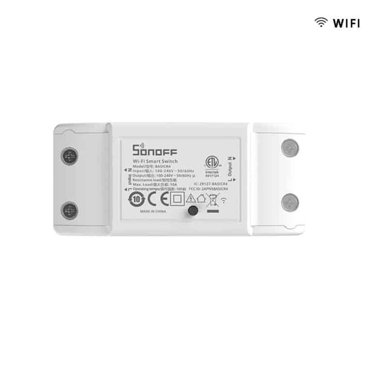 Interruptor WiFi Sonoff Basic R4 - MCI Electronics