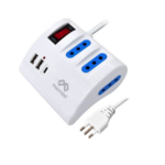 Alargador Escritorio con Conectores USB de 2m - Macrotel