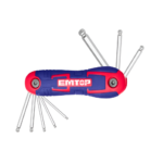 Juego de Llaves Allen Red Plegables - Emtop