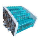 Unidad de Distribución de Cuatro Polos con Tapa Tipo Bajo (6,5X9mm², 2/8-10 Agujeros) - Onka