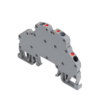 Terminal Block (Monoblock) 2.5mm² de 2 Niveles con conexión push-in para riel DIN – Onka - Imagen 2