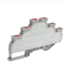 Terminal block 2.5mm²(monoblock) tres niveles con conexión push-in para riel DIN - Onka