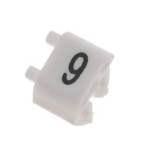 Pack de 10 Marcadores de Cable Numero 9 Blanco 4 a 6mm² - Onka