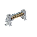 Unidades de distribución 6.5x9mm² de un polo 10 agujeros 2/8 - Onka