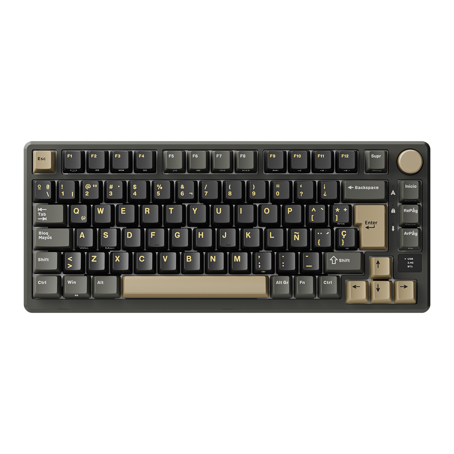 Teclado Mecánico RK R75 Phantom 75% Español – Royal Kludge - MCI ...