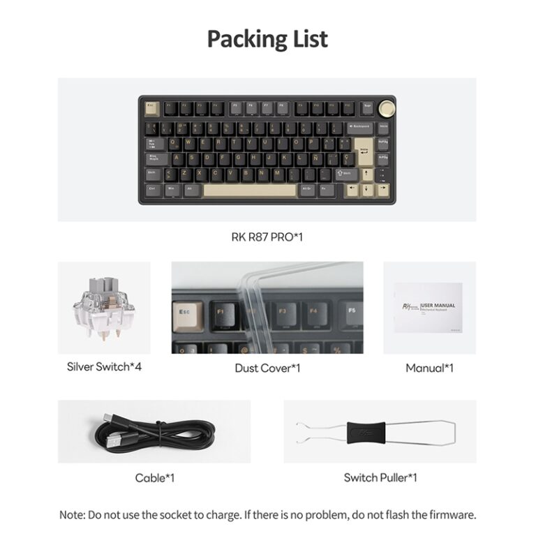 Teclado Mecánico RK R75 Phantom 75% Español – Royal Kludge - MCI ...