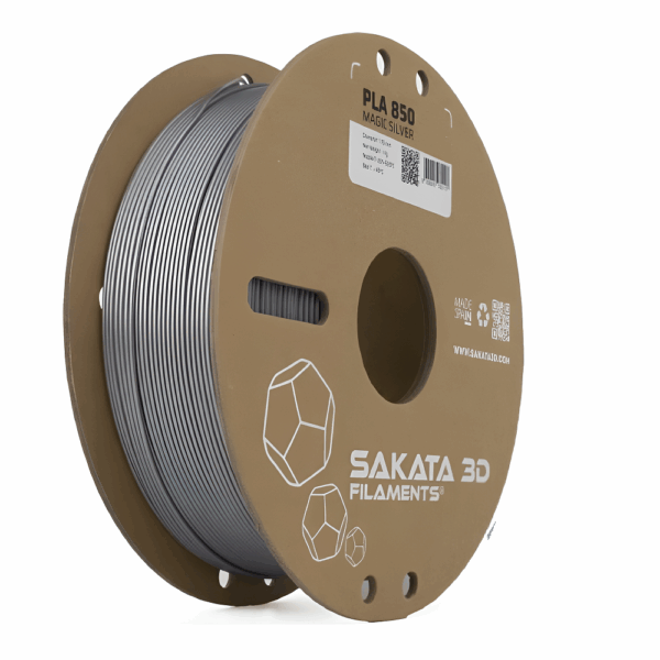 Filamento Sakata PLA 850 MAGIC Color Plata 1.75mm 1kg