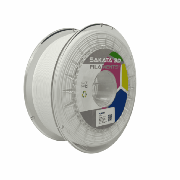 Filamento Sakata PLA HR-870 Color Blanco 1.75mm 2.5kg