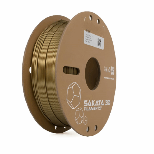 Filamento Sakata PLA GO&PRINT Color Oro 1.75mm 1kg
