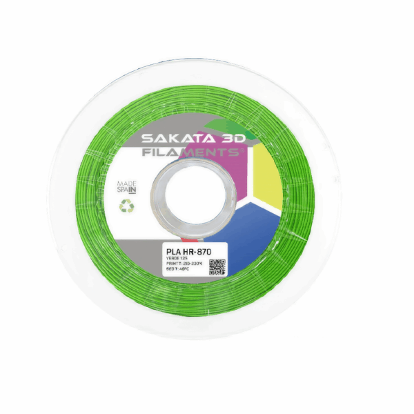 Filamento Sakata PLA HR-870 Color Verde 1.75mm 1kg
