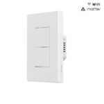 Interruptor WiFi de Pared Sonoff SwitchMan M5 Blanco 2 Canales Matter
