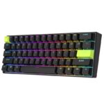 Teclado Magnético Gamer 60% RK C61 HE - Royal Kludge