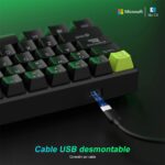 Teclado Magnético Gamer 60% RK C61 HE - Royal Kludge - Imagen 6