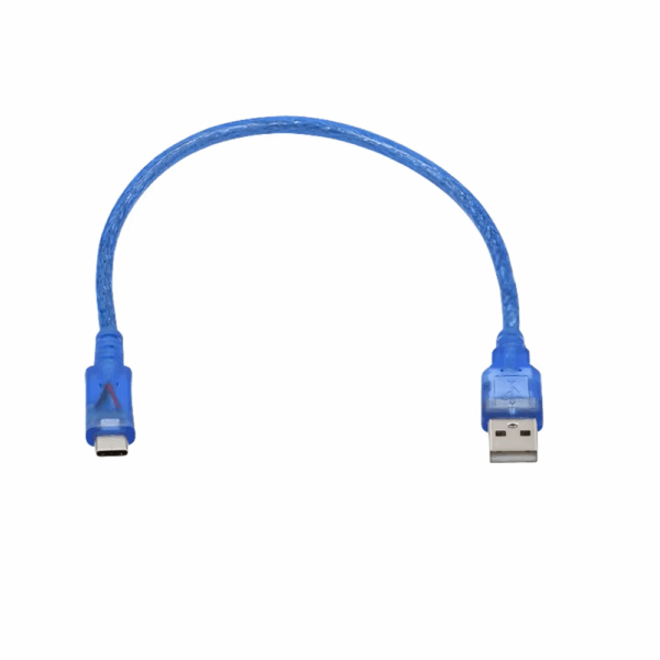 Cable USB Tipo C para Datos y Alimentación 30cm