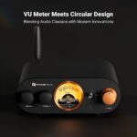 Amplificador de Audio Estéreo Bluetooth con Medidor VU - Fosi Audio MC101 - Imagen 3