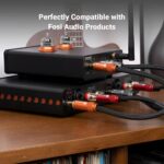 Par de Cables RCA 30cm para Sistemas de Audio - Fosi Audio - Imagen 4